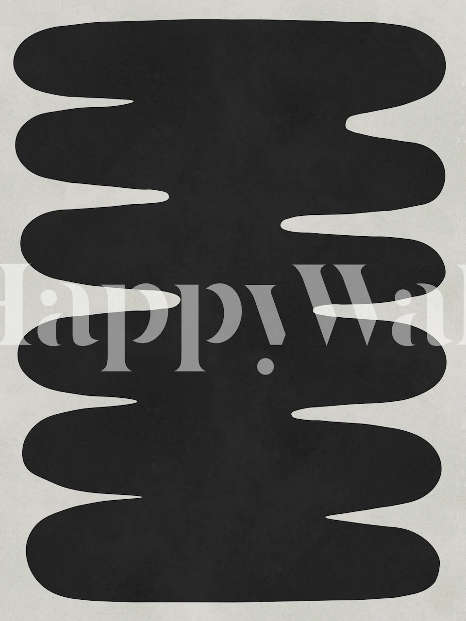 Tribal shapes 23 Tapete in einem stilvollen Raum