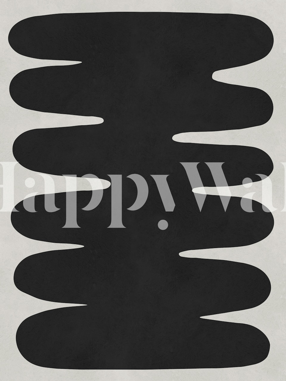 Tribal shapes 23 tapet i et stilig rom