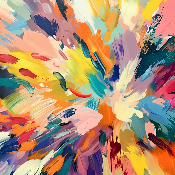 Colorful Brushstrokes 7