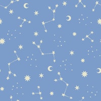 Night Sky Bright Blue behang