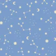 Night Sky Bright Blue