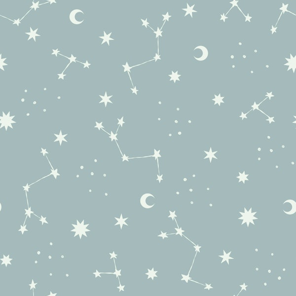 Night Sky Pale Green