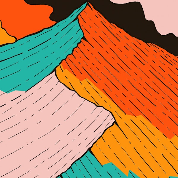 The peak of colour