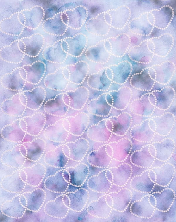 Cosmic Heart Dream Pattern 1