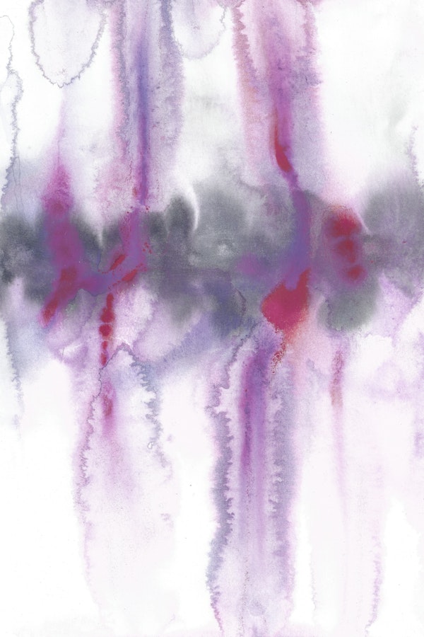 Abstract Purple Landscape