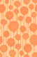 GARDEN BEAUTIES Mod Scandi Floral Orange