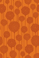 GARDEN BEAUTIES Mod Scandi Floral Terracotta tapet