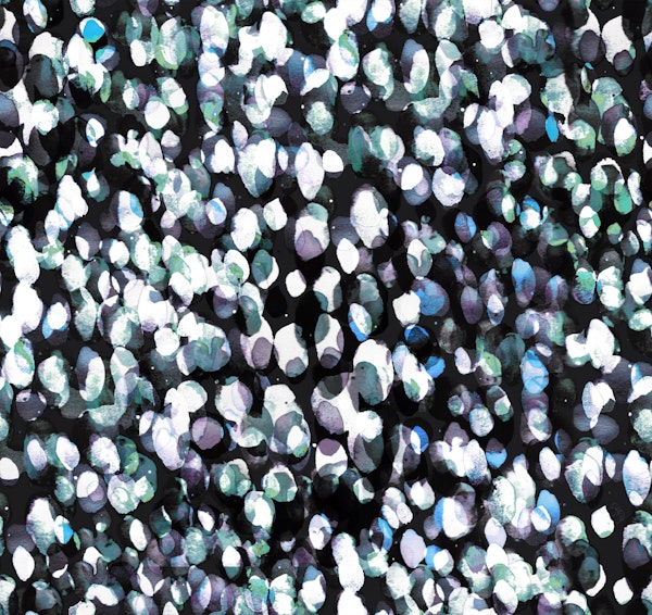 Watercolor spots pattern