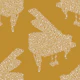 Pianos Pattern 5 ochre