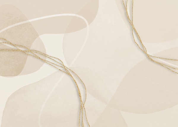 Contemporary Flow Peach Beige