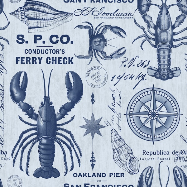 Maritime Treasures And Nautical Vibes Navy