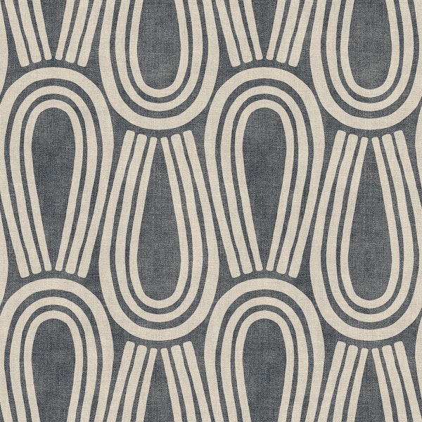 Textured Loops in Charcoal and Warm Grey