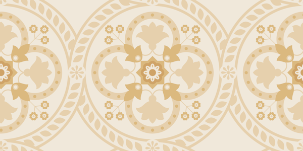 Medallions, Ivory, Large