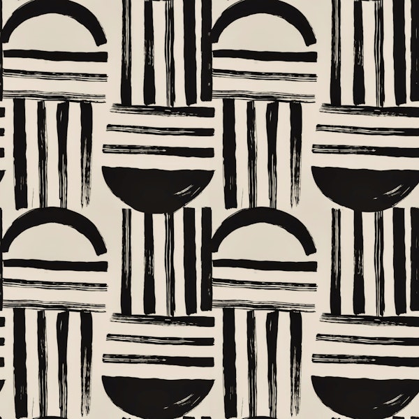 Retro MidMod Urban Geometry