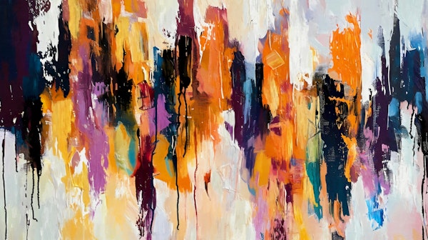 Vertical Brushstrokes 2