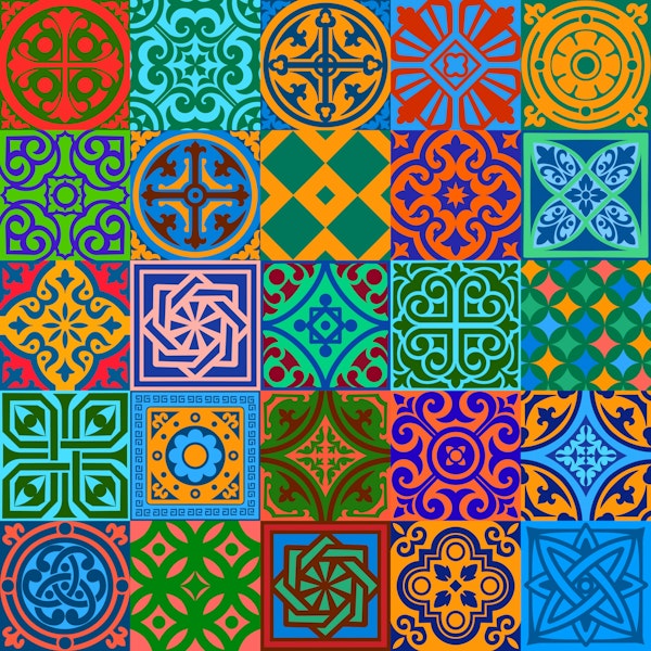 Colorful Tiles 2