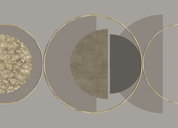 Mid Century Modern Geometric Elegance