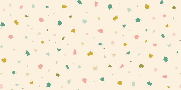 Terrazzo Teal Pink Gold