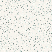 Stars And Sparks White Pale Blue tapeta