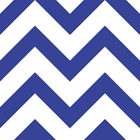 Full Chevron - Blue and White Simple papiers peint