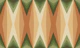 Seventies Groovy Tan Green Stripes