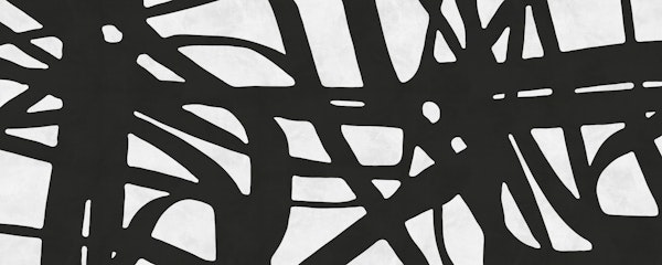 Black and white strokes VII