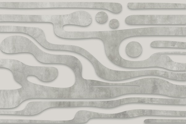 Calm Organic Shapes Beige