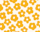 RETRO DAISIES YELLOW
