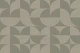 Large Tan Mid-Century Geometric Shapes