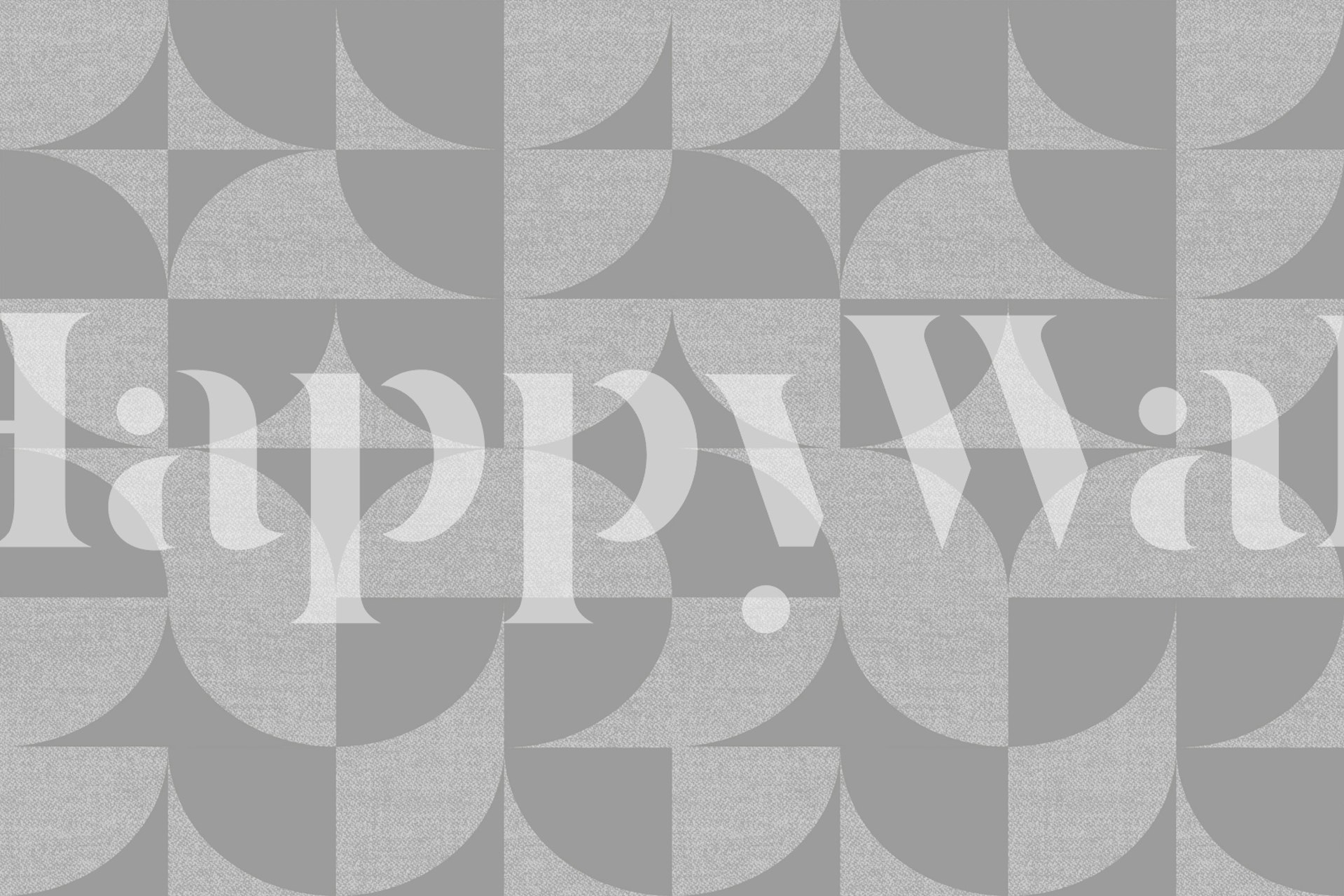 Gray geometrijska tapeta u modernom okruženju