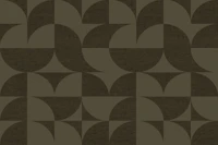 Moody Chocolate Seventies Geometry tapetit