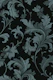Vintage Victorian Swirl Opulence Teal Green