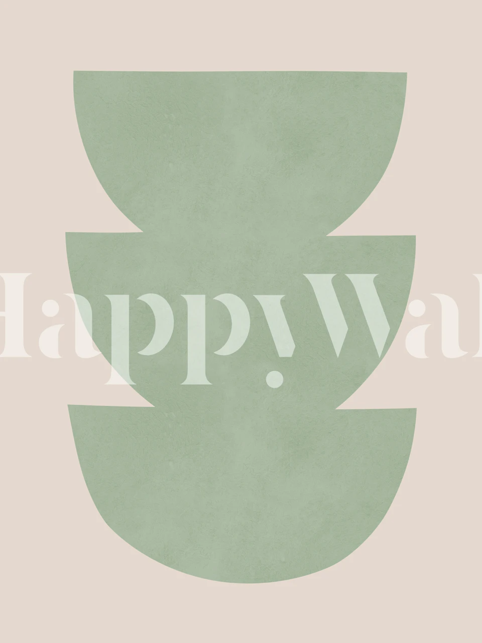 Tribal shapes 28 wallpaper in a modern interior