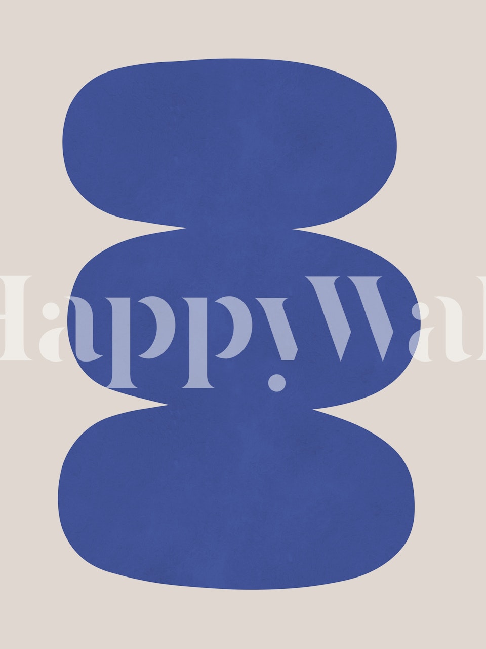 Tribal shapes 30 tapeta prikazana u sobi