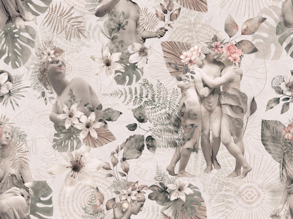 Graceful Marble Fairies Garden