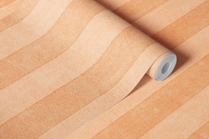 STRIPES - 004 - peachwallpaper roll