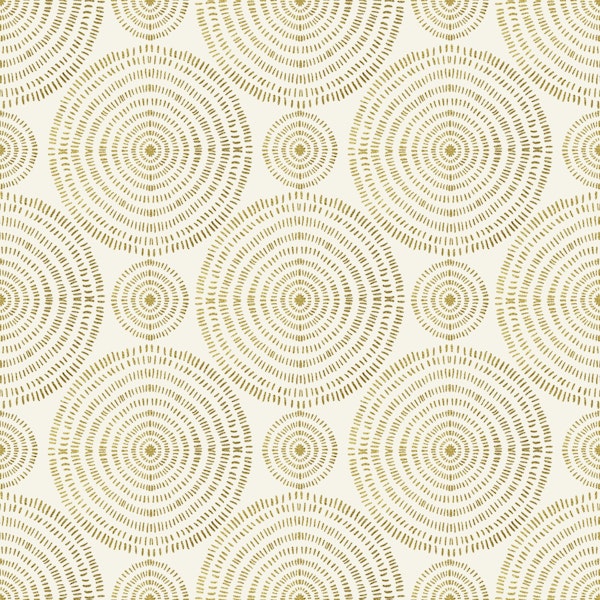 Golden Tribal Circular Ornaments