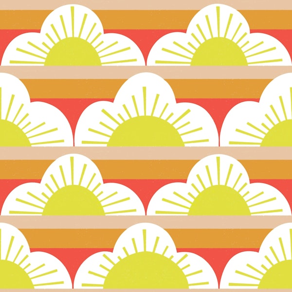 Summer Sunset: Warm Waters