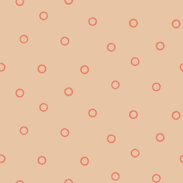 Peach and Orange Circles