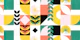 MID CENTURY BAUHAUS MOSAIC 1