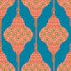 LAMPLIGHT Retro Exotic Lanterns Blush Bue