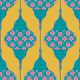 LAMPLIGHT Retro Exotic Lanterns Blue Yellow