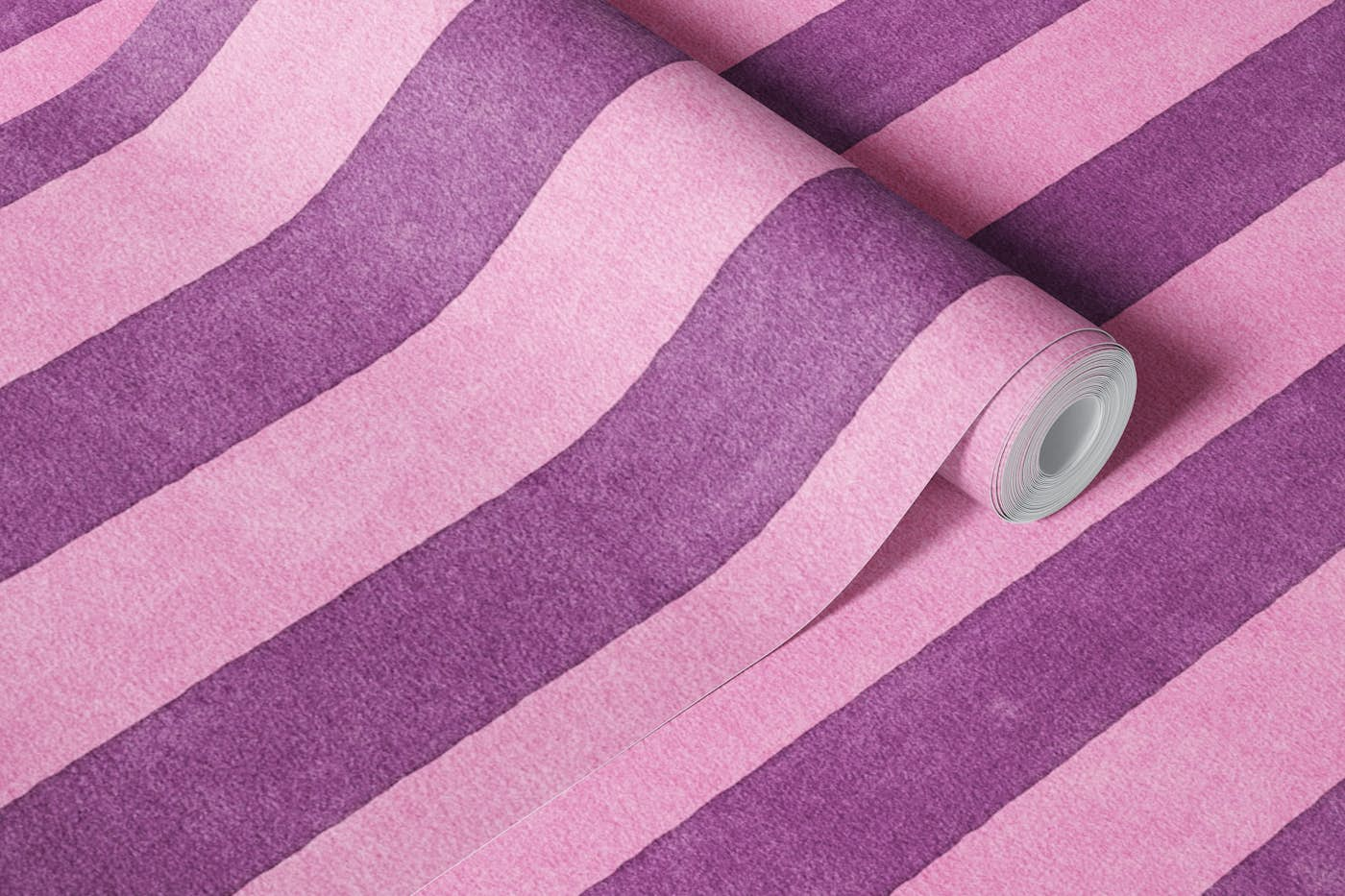 STRIPES - 004 - purple wallpaper roll