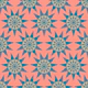SUNSHINE Retro Geometric Sun Star - Blush