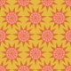 SUNSHINE Retro Geometric Sun Star - Yellow