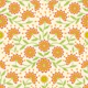 FLOWERING DAISIES Cottage Floral Yellow