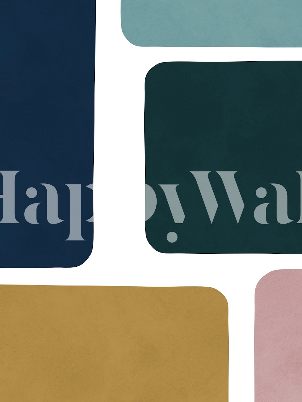 Boho minimalism 8 carta da parati in una stanza