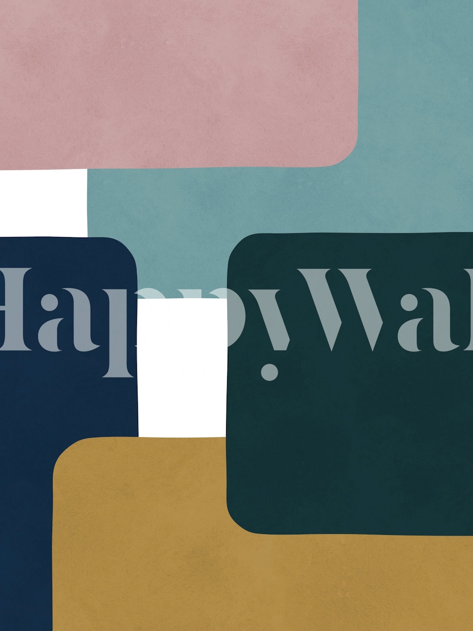 Boho minimalism 9 tapeta v místnosti