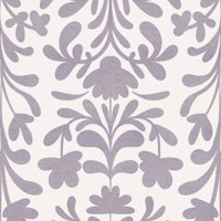 Retro-Modern Bloom Harmony in Lilac tapet