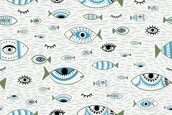 Evil Eye and fishes